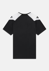 Kappa LORETO UNISEX - T-skjorte til trening - black/white