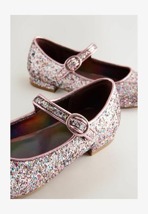 Next, Heeled Mary Jane Shoes - Ballerina's met enkelbandjes - mauve pink glitter