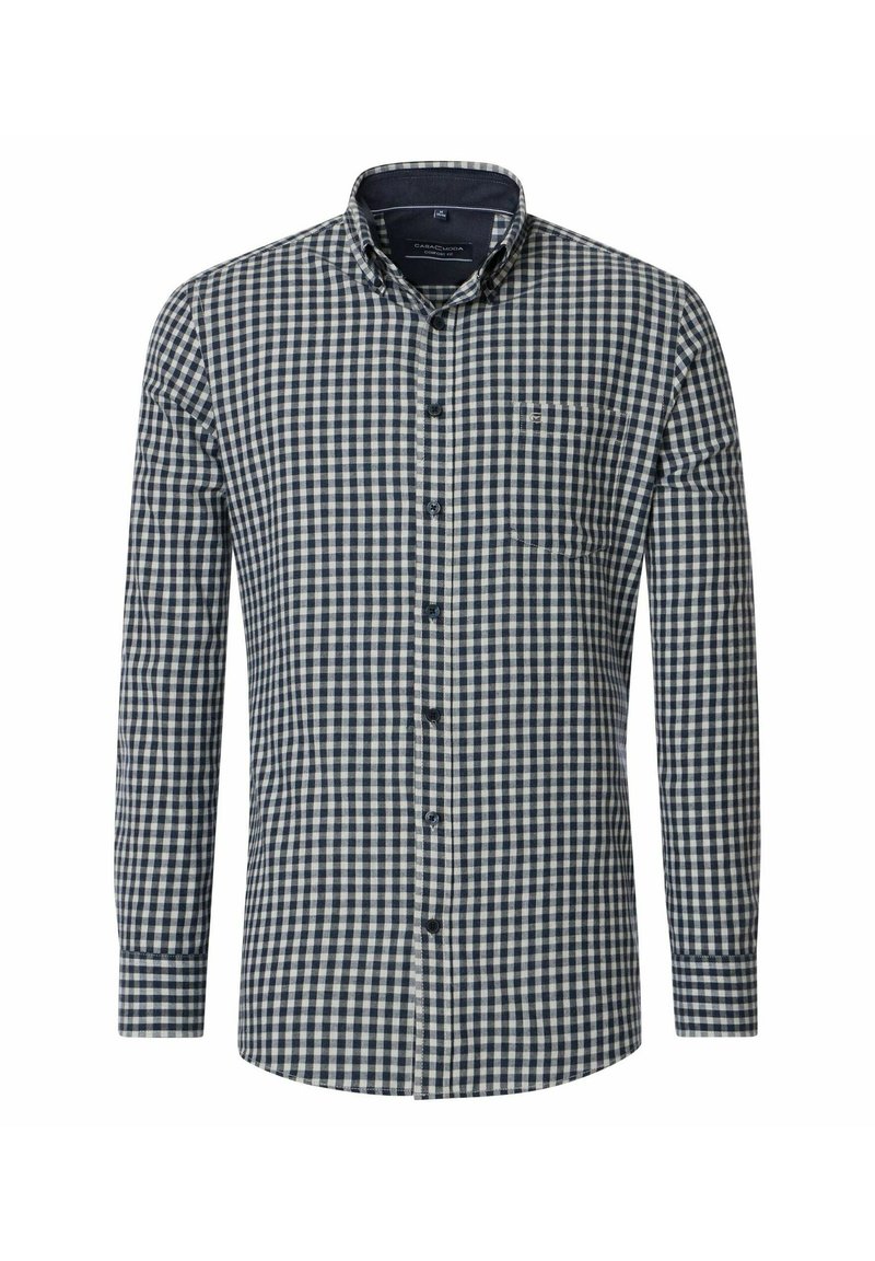 CASAMODA COMFORT FIT-FREIZEIT LANGARM - Shirt - blau