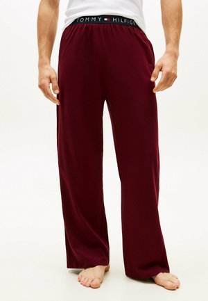 RELAXED - Nachtwäsche Hose - burgundy