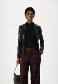 Pinko BENEDETTI PANTALONE - Nohavice - bordeaux intenso
