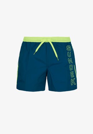 Sundek, PRIN BOARDSHO COL A9701 - Shorts da mare - blue