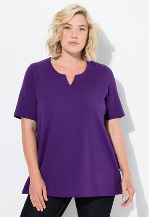 A-LINIE HALBARM - T-Shirt print - deep violet
