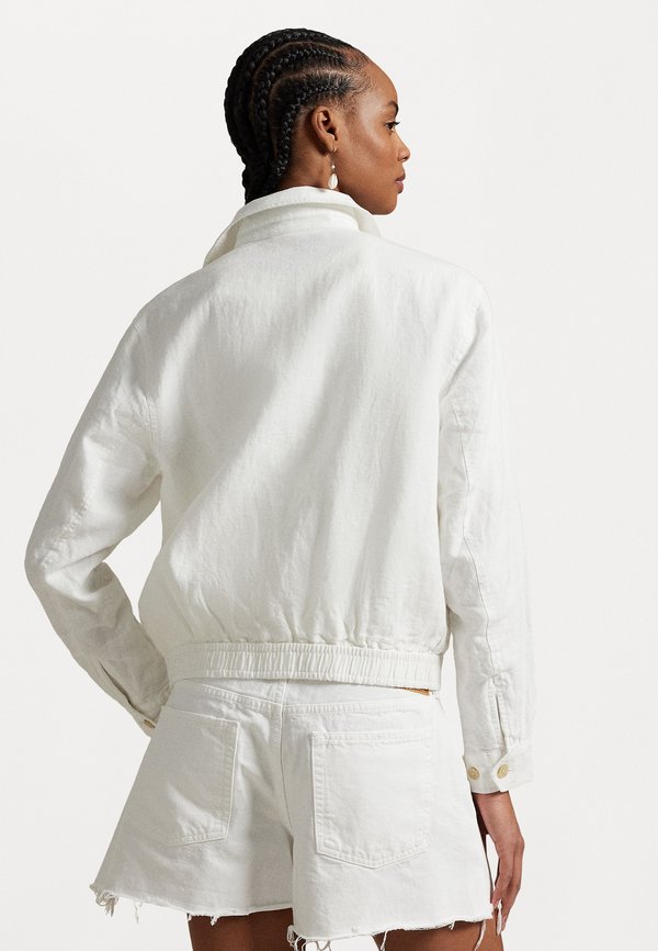 LINEN WINDBREAKER - Summer jacket2