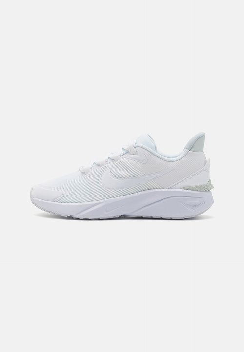 Nike Performance STAR RUNNER - Laufschuh Wettkampf - white/pure platinum/weiÃ - Zalando.ch