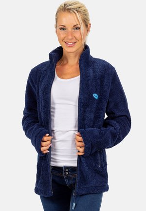 Reichstadt, DAMEN  FLAUSCHIGE JACKE KUSCHELIGE - Fleecejas - navy