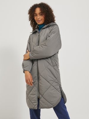 JXSIENNA QUILTED HOOD - Vinterkåpe / -frakk - morel