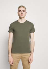 Levi's® SLIM CREW NECK TEE 2 PACK - T-shirt básica - dusty olive/antarctica