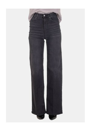 Jeans a zampa - nero