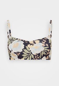 LOST COVE BRALETTE - Bikini pezzo sopra - black pebble