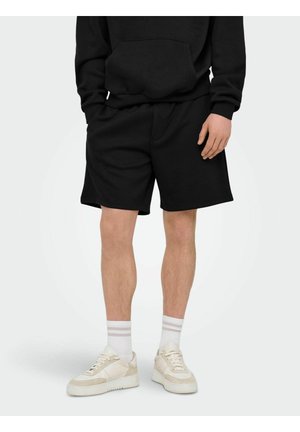 LÄSSIGE  ONSLUCA LOCKER GESCHNITTEN  - Joggebukse - black