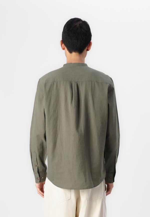 JJESUMMER HALF PLACKET SHIRT - Shirt - dusty olive3