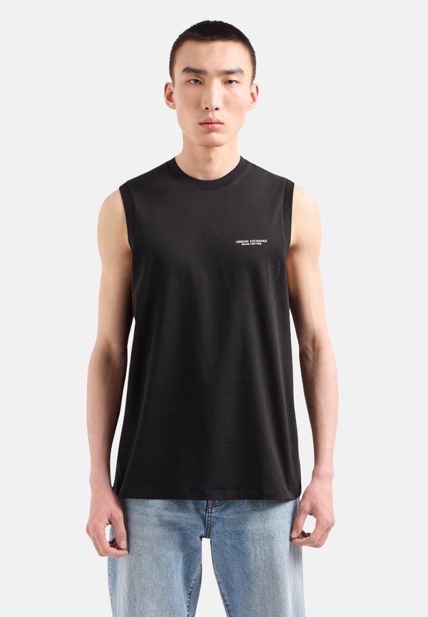 ÄRMELLOSES - Unterhemd/-shirt - schwarz