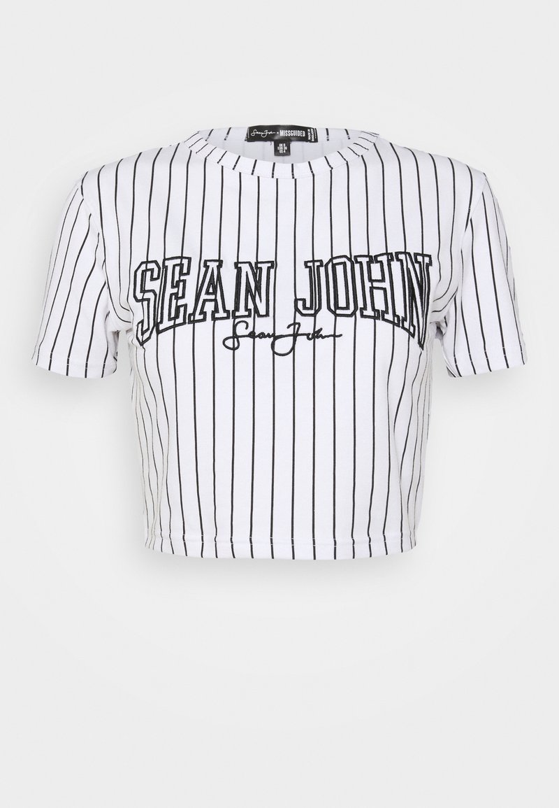Missguided Camiseta estampada - white