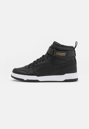 Korkeavartiset tennarit - black