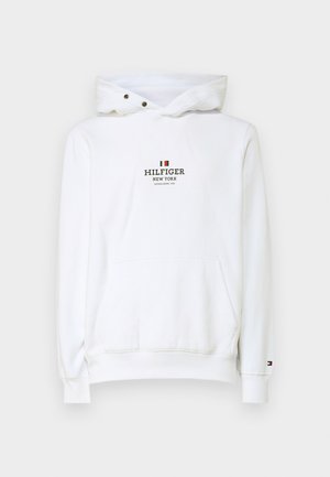 Tommy Hilfiger HOODIE UNISEX - Sweatshirt - white