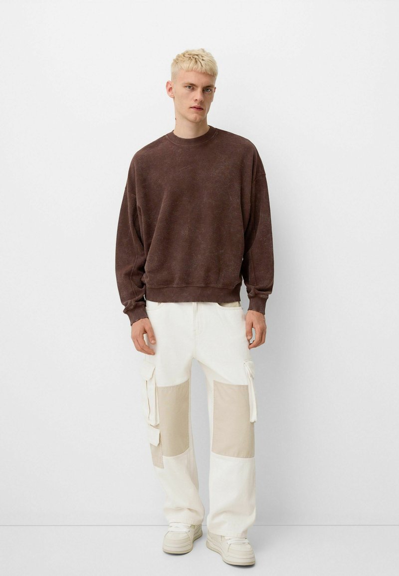 Bershka Relaxed fit jeans wit