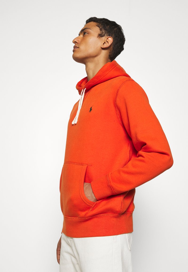 Polo Ralph Lauren HOOD LONG SLEEVE - Sweatshirt - college orange/orange -  ZALANDO.FR