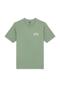 AITKIN CHEST TEE - Triko s potiskem - sea spray