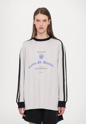 Han Kjøbenhavn FOOTBALL LONG SLEEVE TEE - Long sleeved top - light grey
