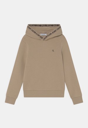 INTARSIA LOGO HOODIE UNISEX - Felpa con cappuccio - horseradish