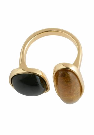 Next, RESIN STONE OPEN RING . - Ring - gold-coloured tone