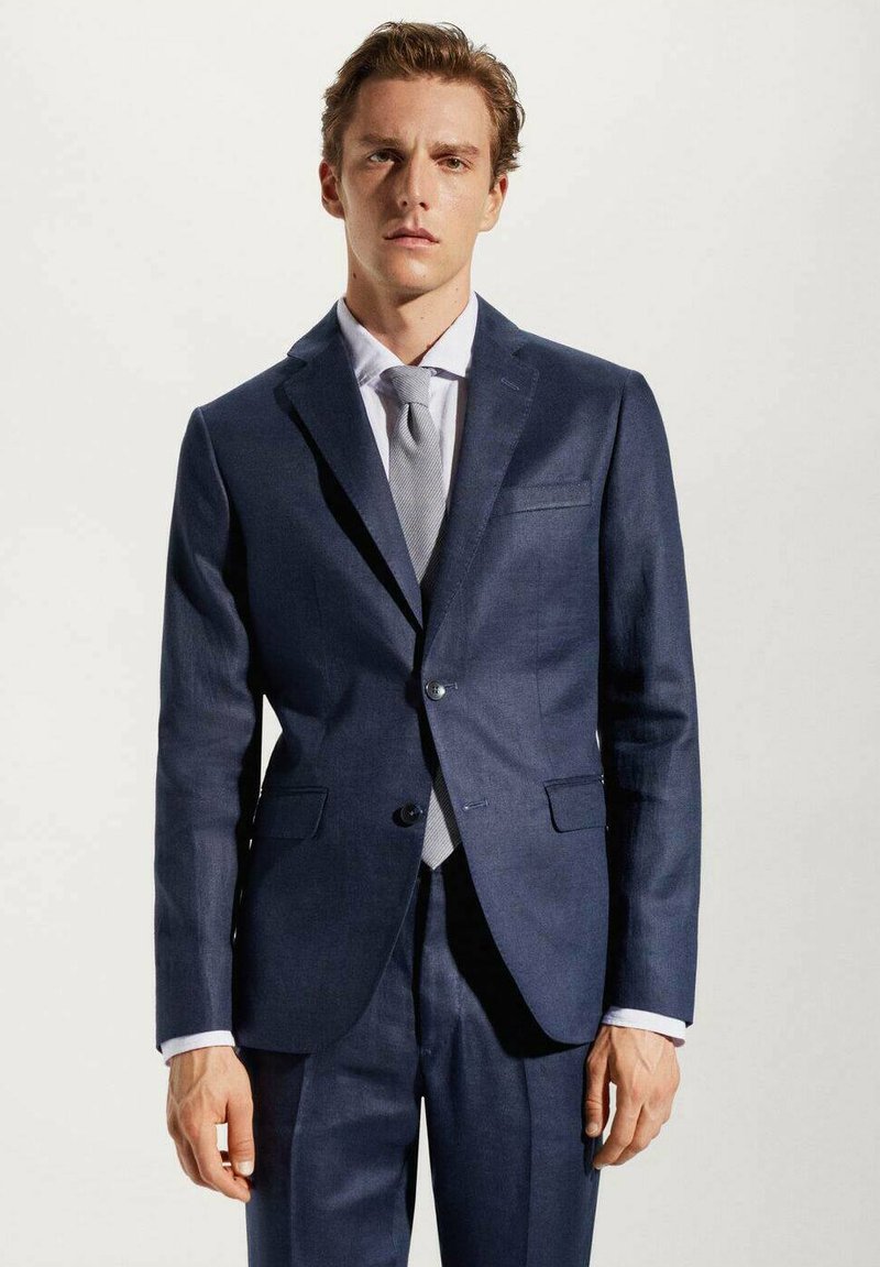 Mango FLORIDA Blazer jacket marineblauw/royal blue Zalando.co.uk