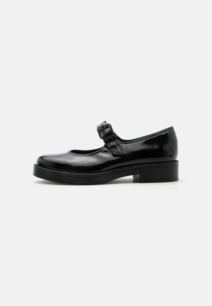 Tamaris, Riemchenballerina - black