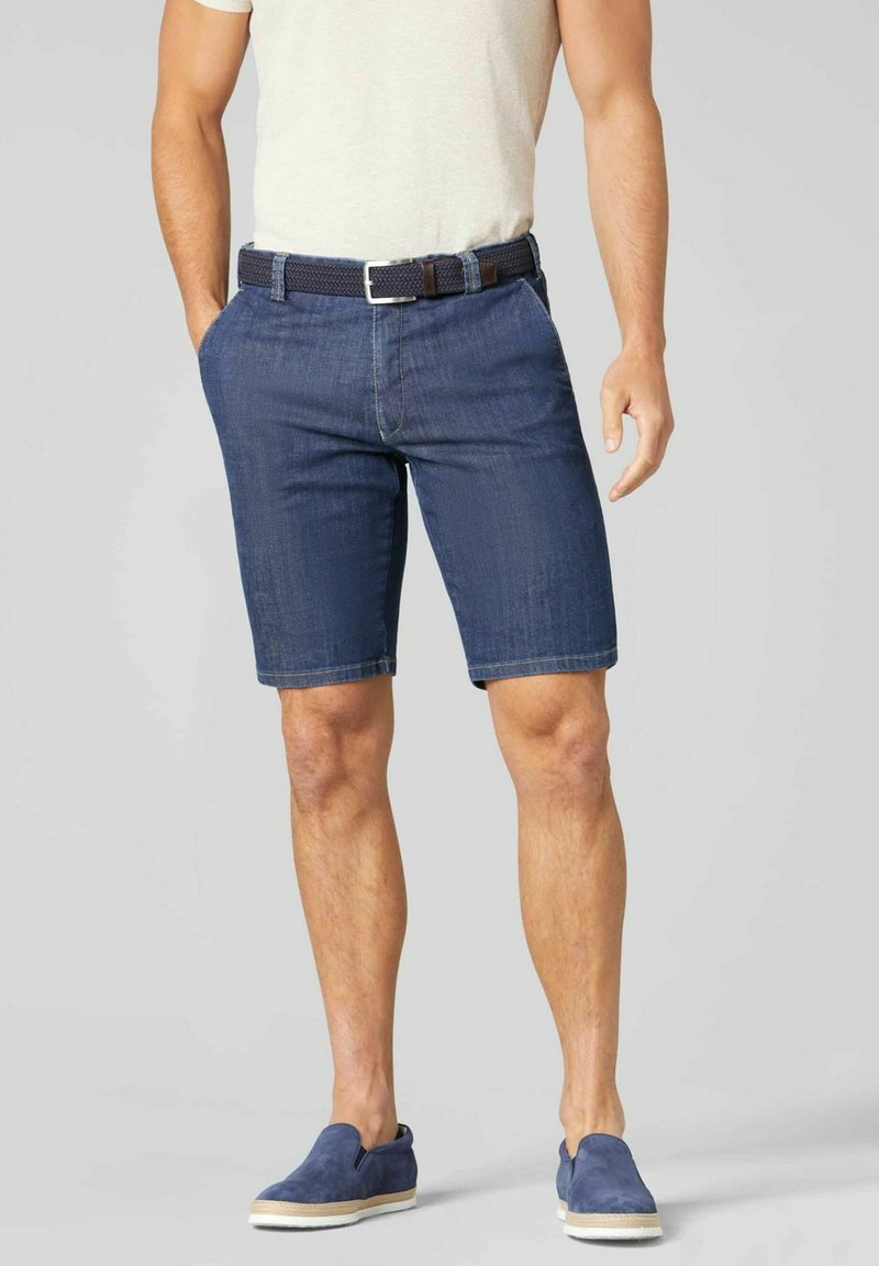 Meyer BERMUDA Denim shorts blau/blue Zalando.de