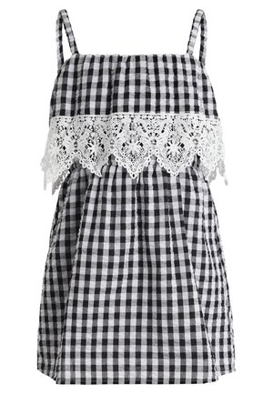 DRESS - Freizeitkleid - white/black