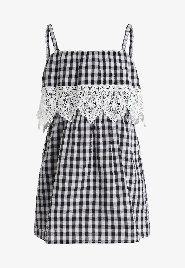 Guess DRESS - Denní šaty - white/black