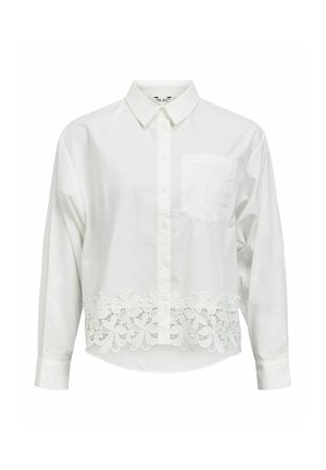 Object, SHIRT EMBROIDERED - Chemisier - bright white