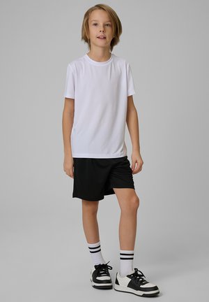 4F, 4F KOSZULKA SPORTOWA SZYBKOSCHNĄCA CHŁOPIĘCA - BIAŁA 134/140 (8-10 LAT) - T-shirt de sport - white