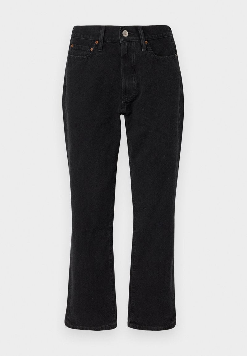 Abercrombie & Fitch Wijde jeans zwart denim/blackdenim
