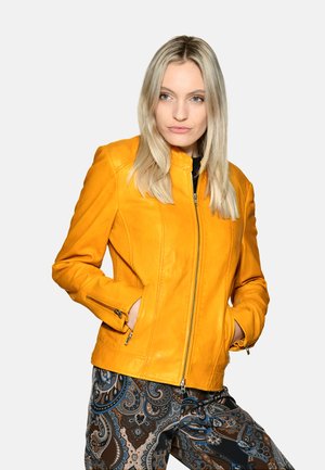 JCC Lederjacke - yellow