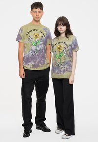 Paradiso Clothing GRATEFUL DEAD KEEP IT UNISEX - Print T-shirt - grey