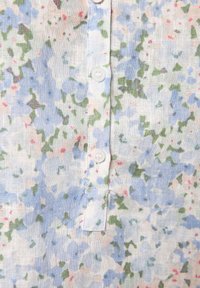 Marie Lund Bluse - weiß hellblau