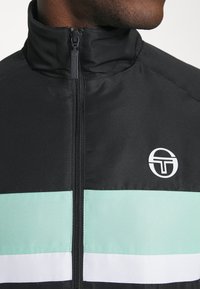 Sergio Tacchini BOARD TRACKSUIT - Melegítő - black/ocean wave