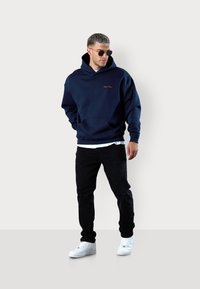 ESTEEM FINESSE OVERSIZED - Kapuzenpullover - seablue