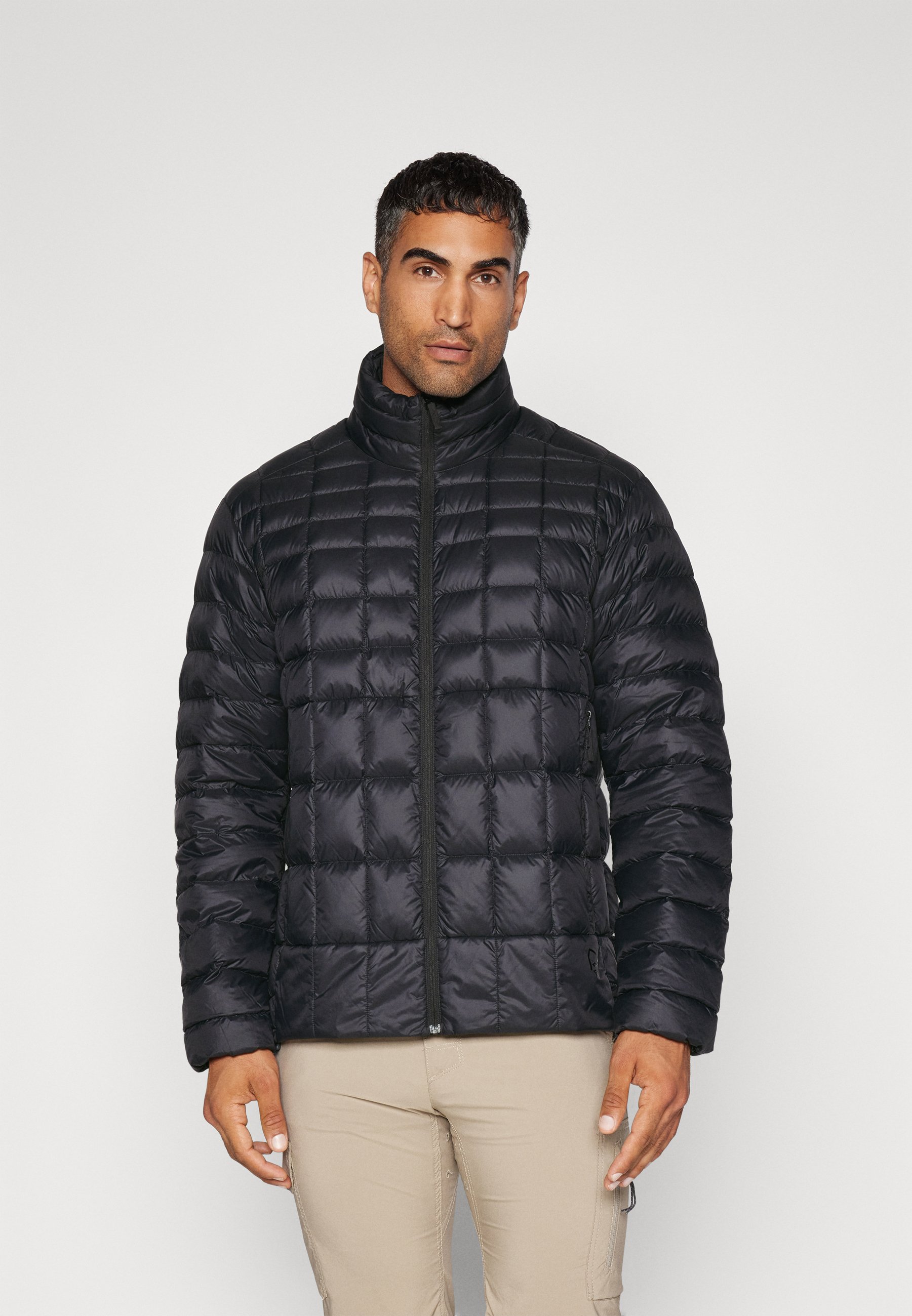 Norrøna OSLO GORE-TEX DOWN850 PARKA - Down coat - caviar/black
