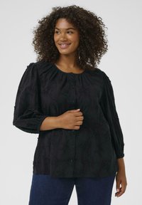 Kaffe Curve LAIMA - Hemdbluse - black deep