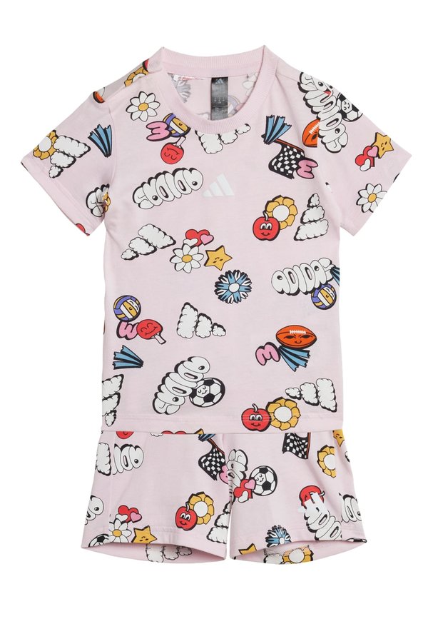 SEASONAL ESSENTIALS FUN ALLOVER PRINTED KIDS - Tracksuit4