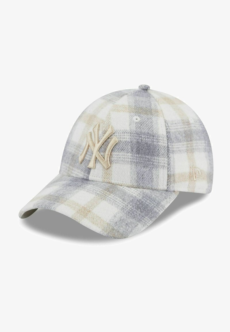 New Era 9FORTY PLAID NEW YORK YANKEES - Cap - grey