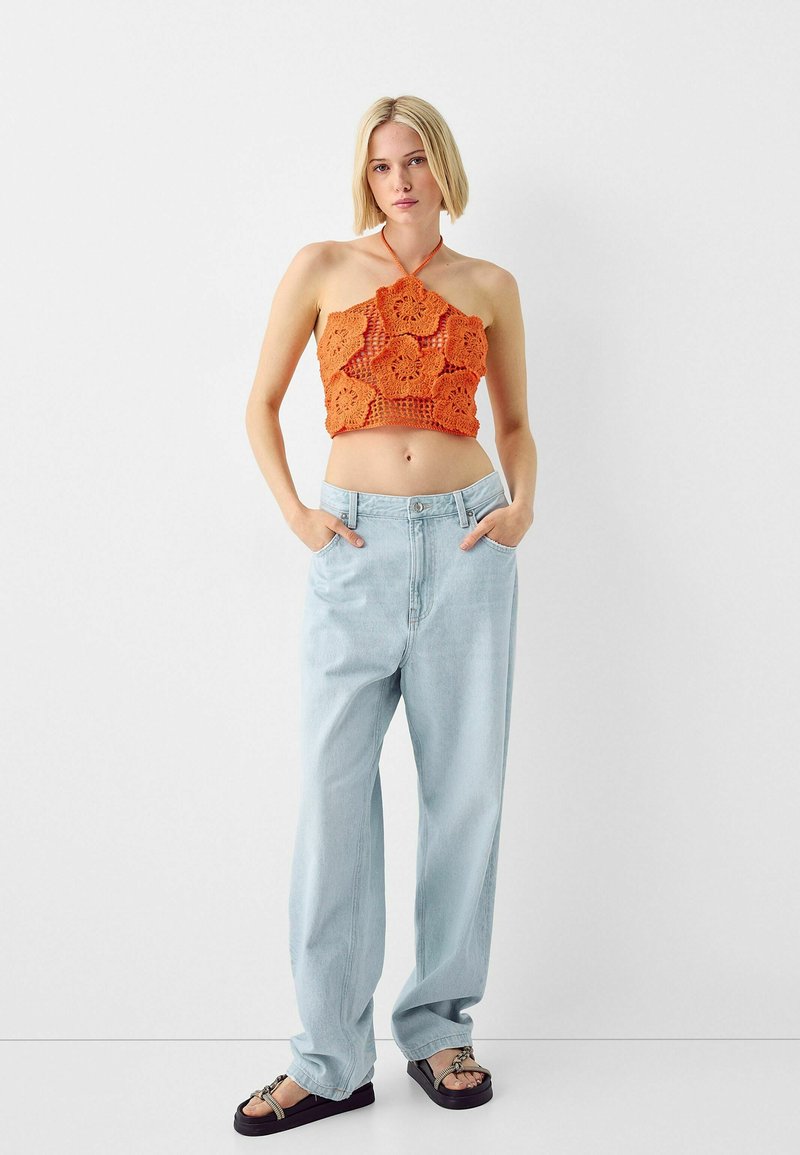 Bershka Top oranje