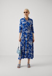JDY JDYSTARRR LIFE DRESS - Robe longue - surf the web/tapioca