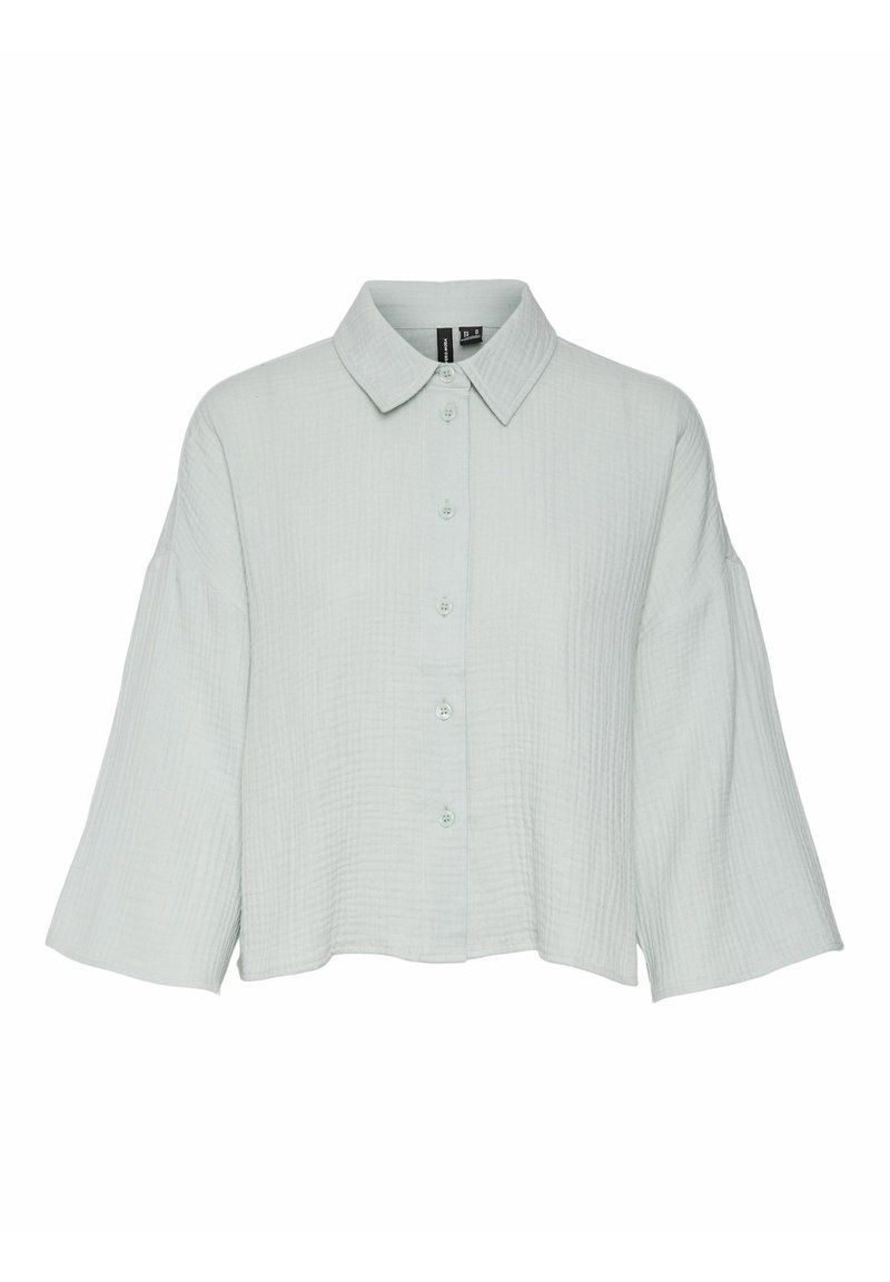 Vero Moda VMNATALI - Camicia - silt green