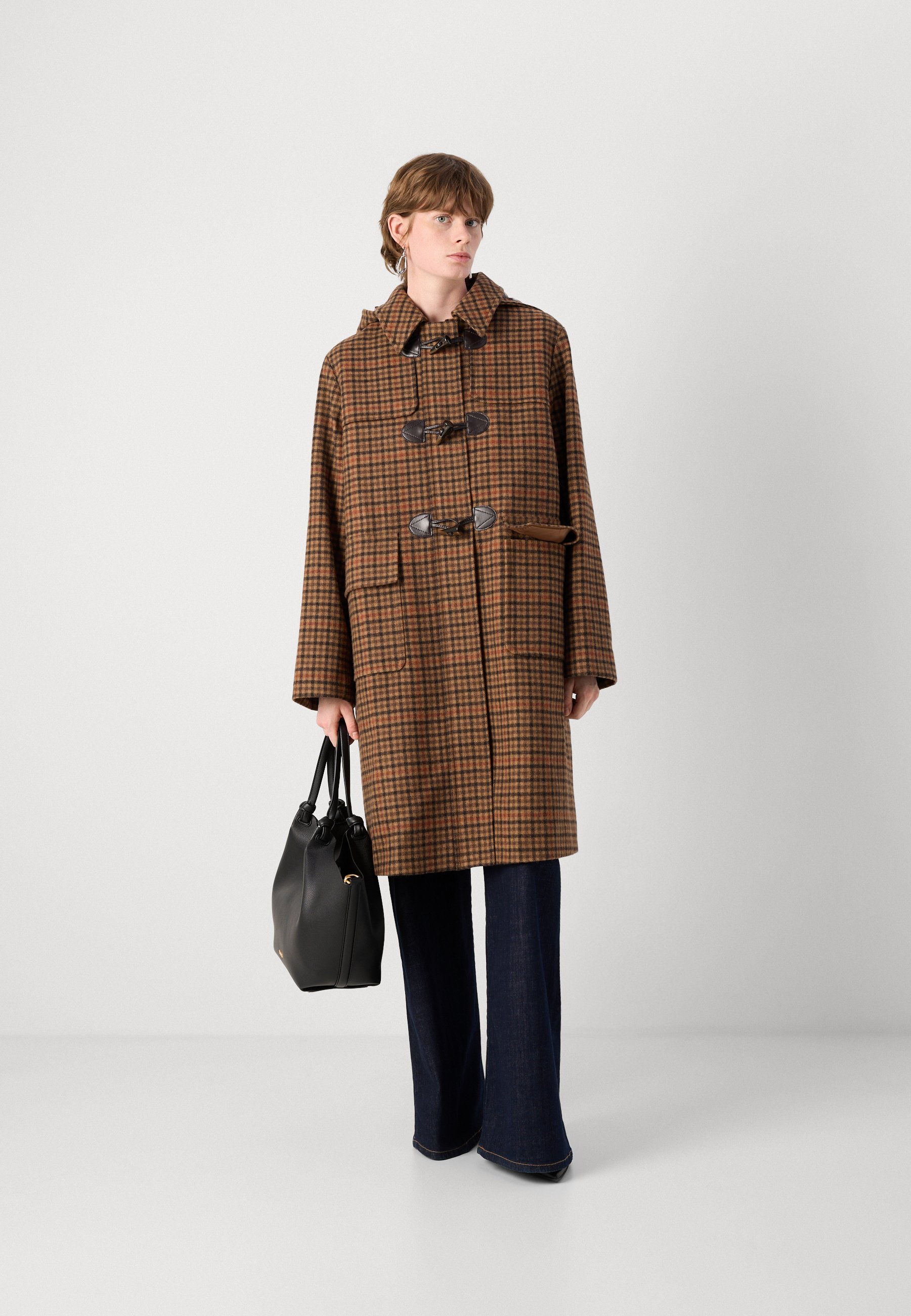 Barbour Classic coat - brown/orange/brown - Zalando