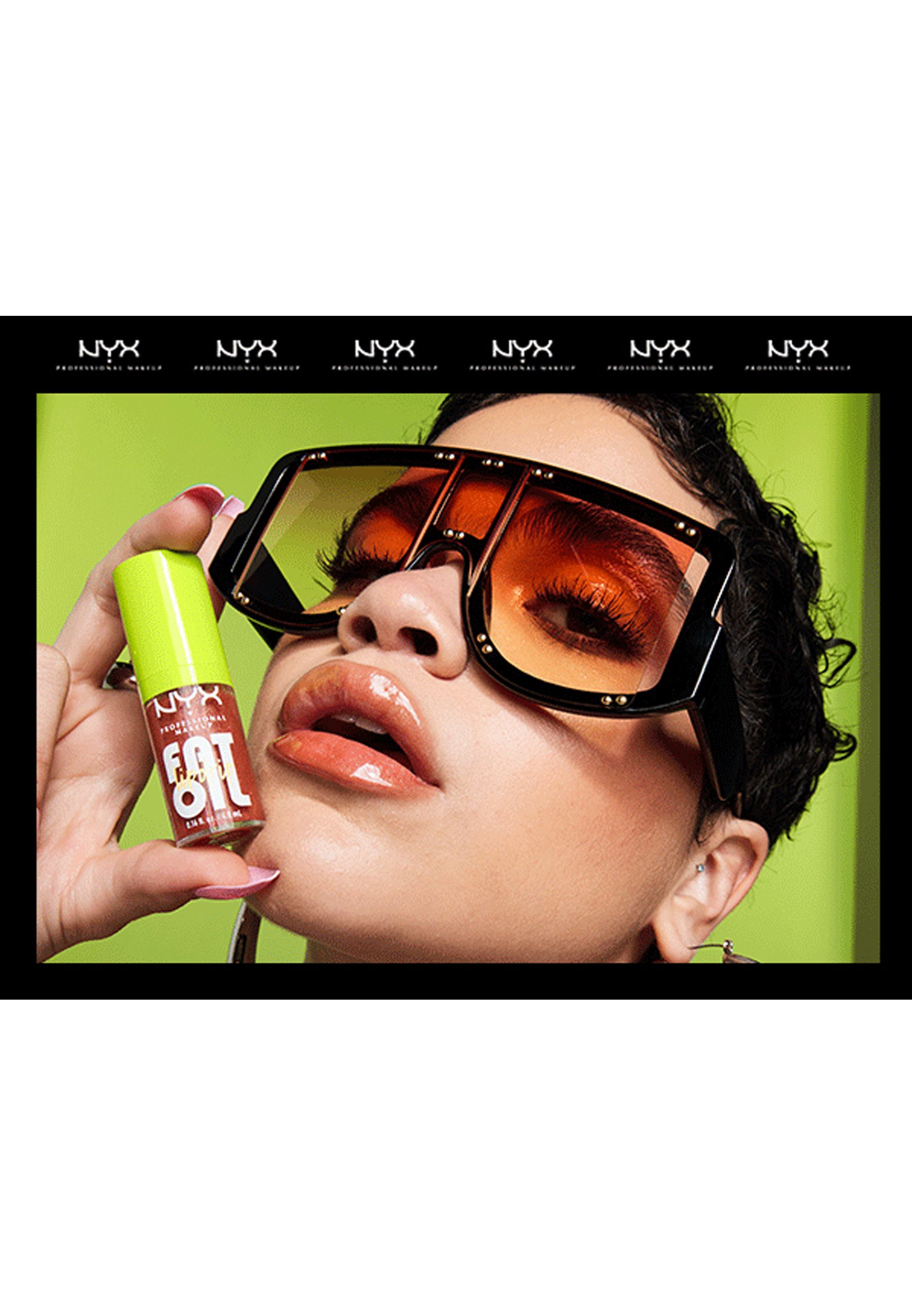 NYX Professional Makeup Fat Oil Lip Drip – Pflegender Lipgloss Mit 12h Feuchtigkeit, Farbe That's Chic
