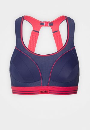 ULTIMATE RUN BRA - High support sports bra - night blue