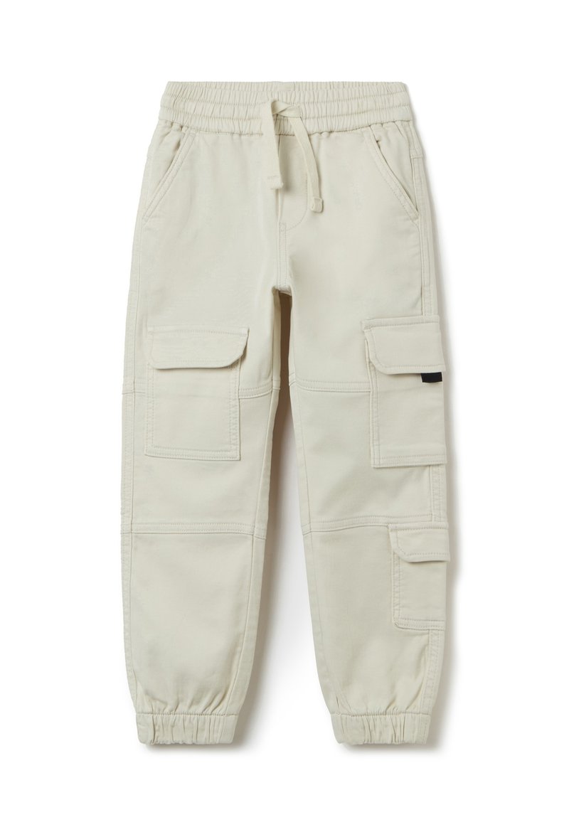 OVS - JOGGERS WITH DRAWSTRING - Pantalon cargo - sand, Agrandir